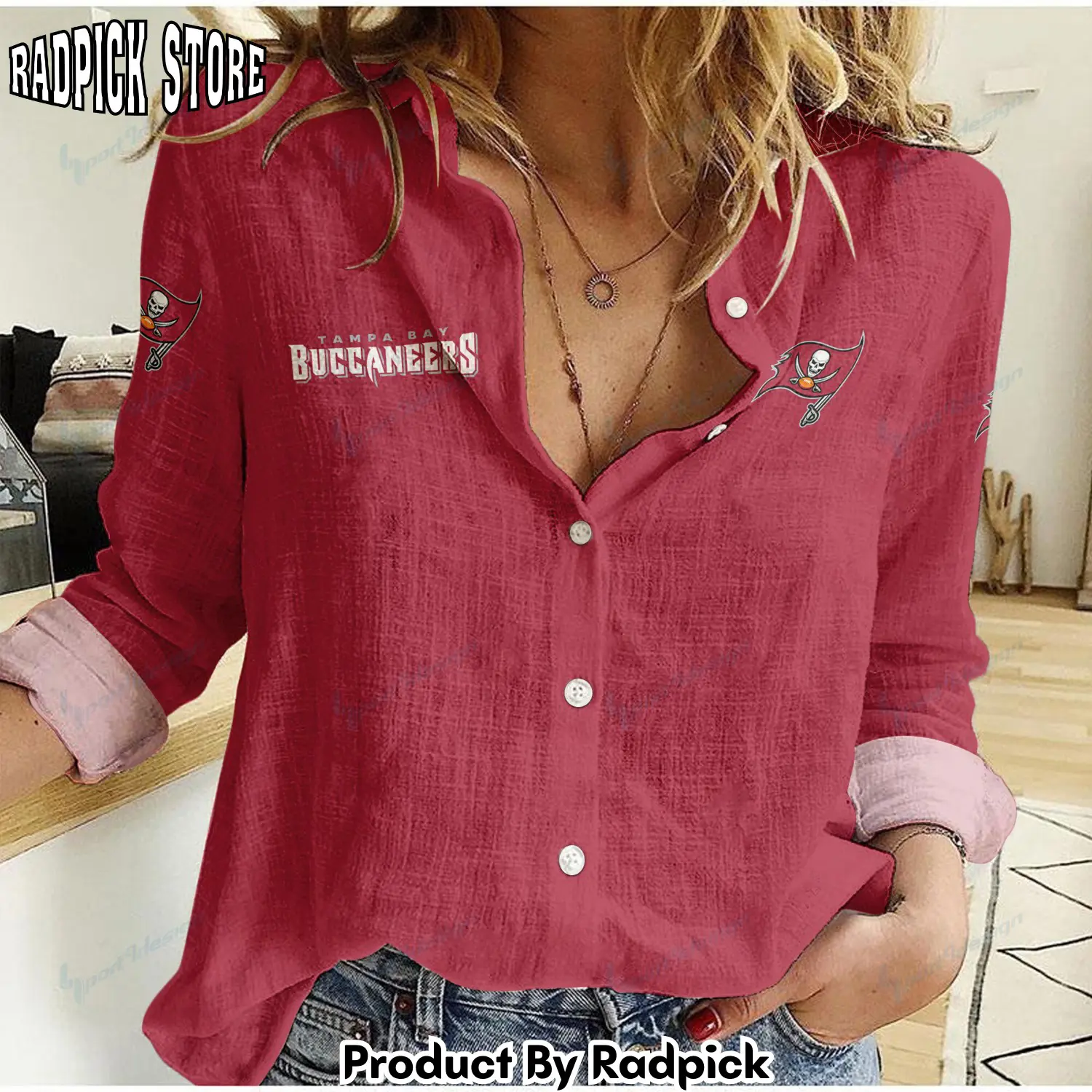 Radpick tampa bay buccaneers woman shirt rp66298